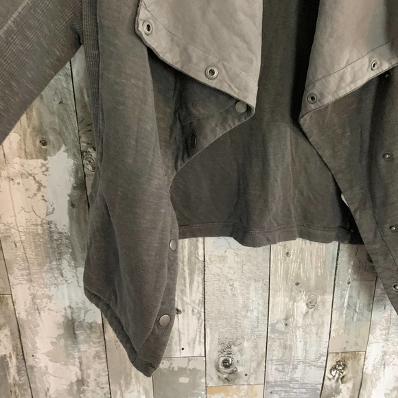 Saturday Sunday Anthropologie grey jacket XSP - Picture 3 of 6